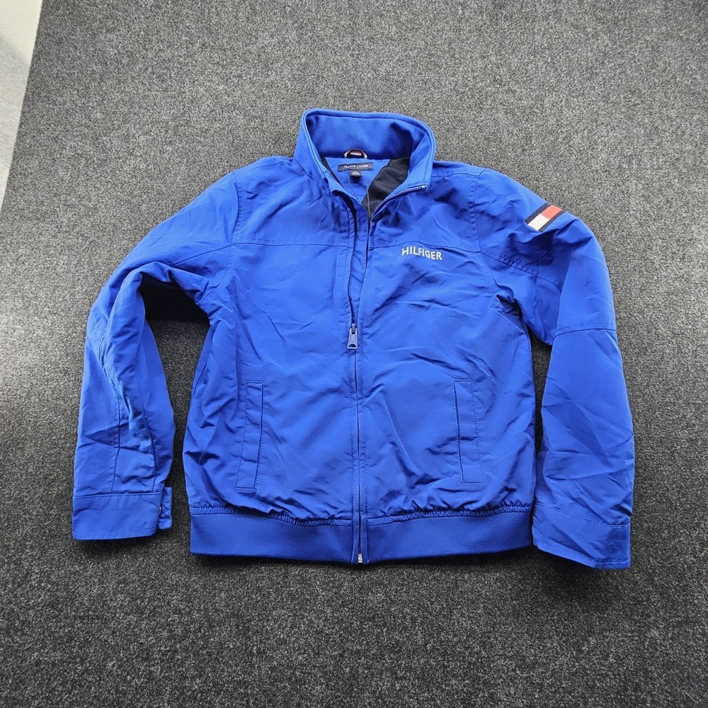 Tommy Hilfiger Kids Royal Blue Coat M 8-10 - Picture 1 of 16